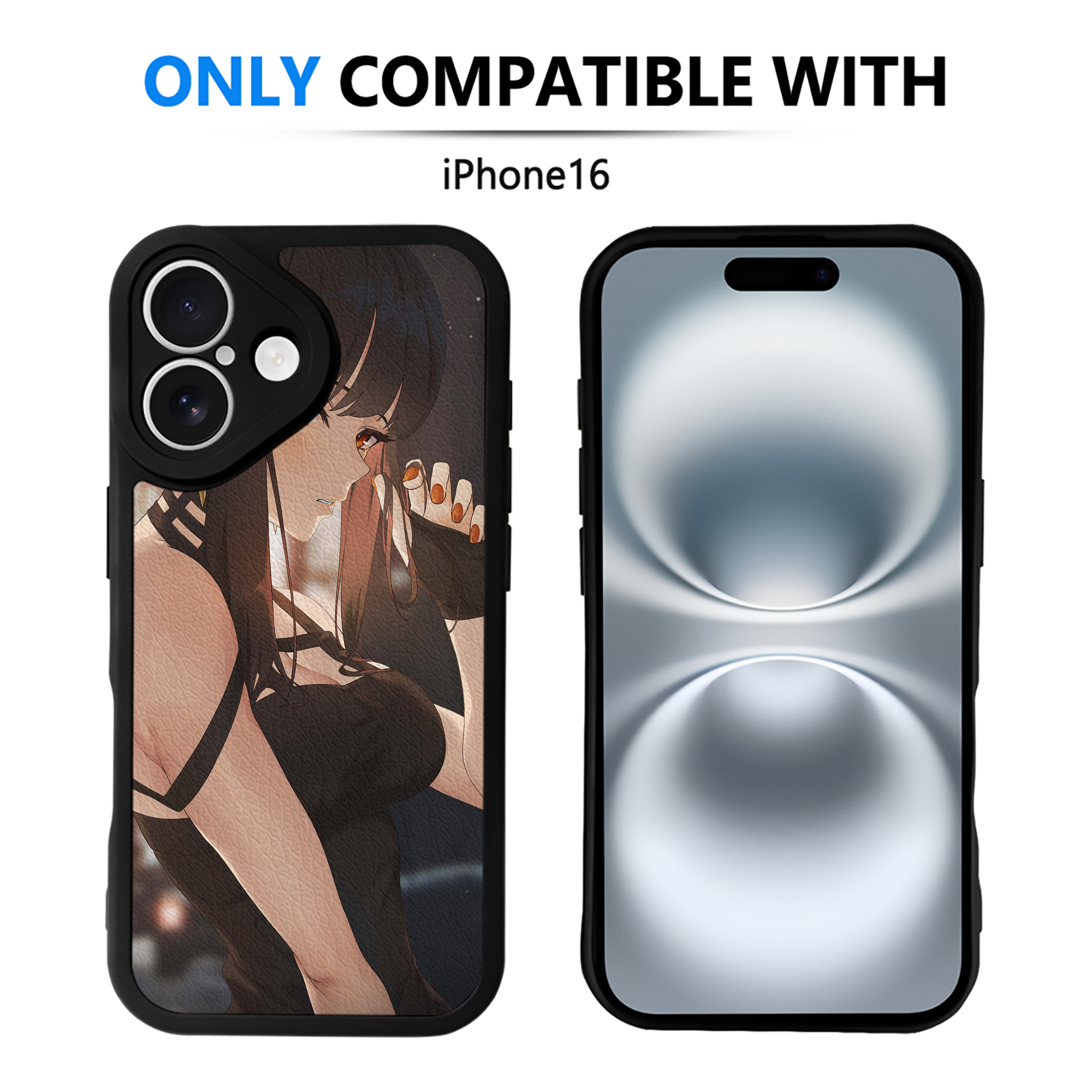（画像用） SPY×FAMILY间谍家家酒 【iPhone 16シリーズ対応】シリコンスマホケース（レザー調） 材質：シリコン